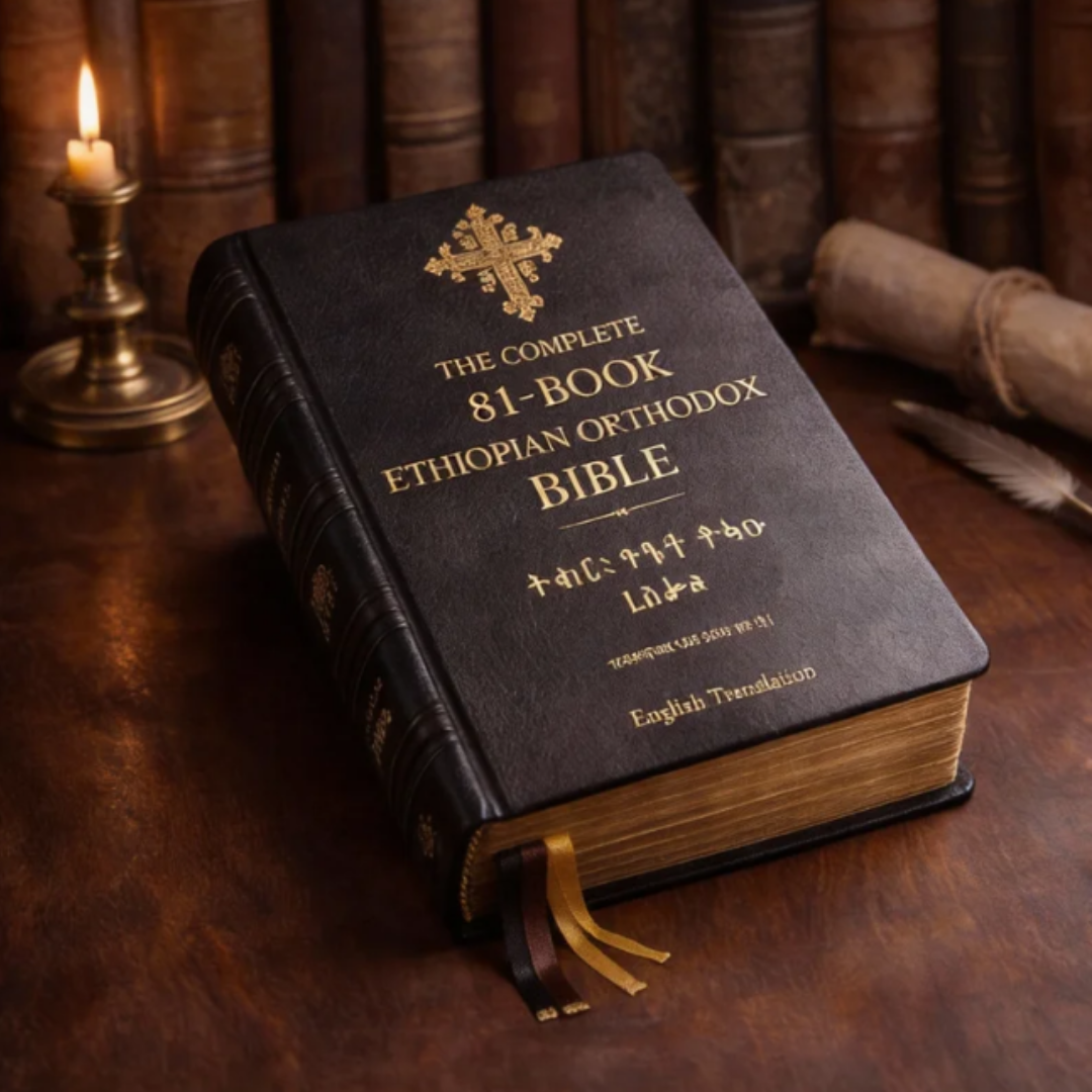📖 Collector’s Edition Event: 50% Off! Complete Ethiopian Bible – Hardcover Ethiopian Bible ✨ A Timeless Treasure of Faith & History