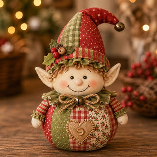 StitchBloom – Patchwork Fabric Doll DIY Craft Kit