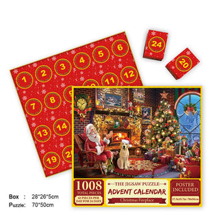 Merry Jigsaw Advent Calendar Puzzle Marnetic