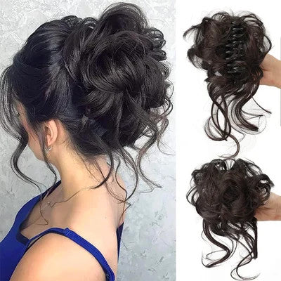 SwirlSensation Hair Bun marnetic