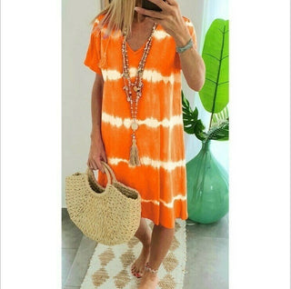 Freya - Women's Relaxed Bohemian Summer Dress
