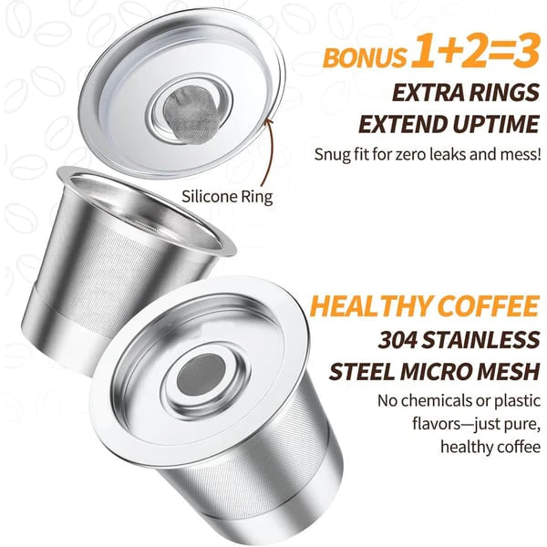 BrewFlex – Reusable Coffee Pods for Keurig Machines
