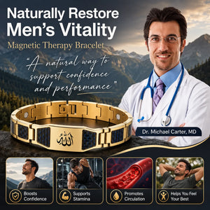 ✨🔥Men's Strength & Vitality Bracelet💯🎂Upgrade Your Energy, Style, and Confidence
