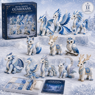Arctic Winter Guardians DIY Patchwork Kit – Create Your Own Frosty Mythical Friend