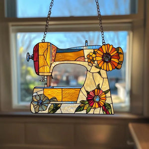 SewGleam – Vintage Sewing Machine Suncatcher