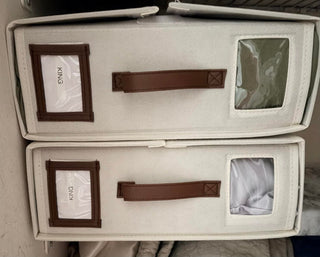 LinenLock – Foldable Sheet Storage Set