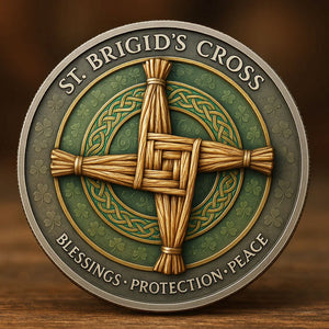 St. Patrick’s Celebration Coin – Blessings & Good Luck