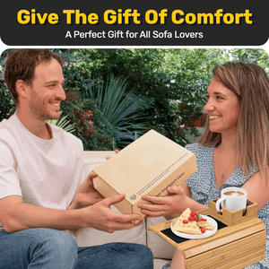 BambooSip – Elegant Couch Cup Holder