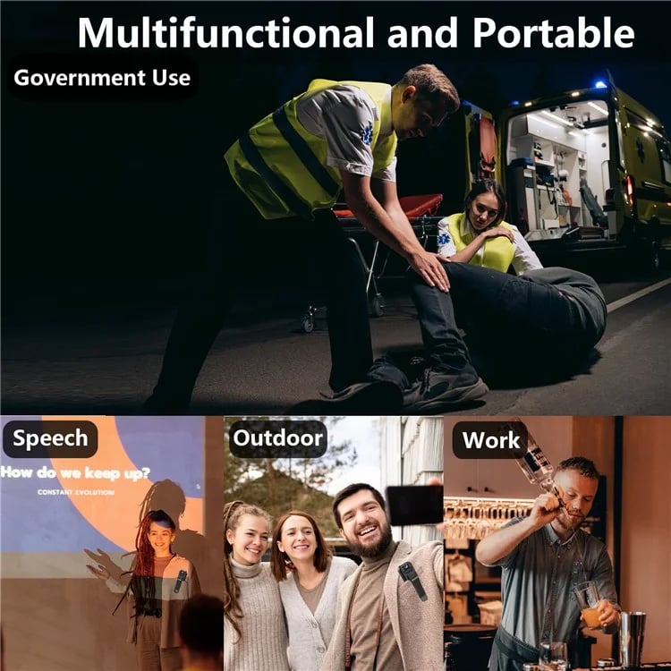 🔥HD 1080P Rechargeable Mini Body Camera With Night Vison&Rotating Lens📷️