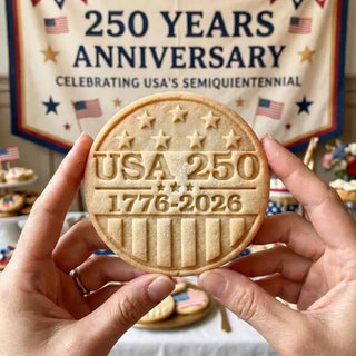 🎁Last Day 48% OFF - 1776–2026 USA 250th Anniversary Cookie Stamp