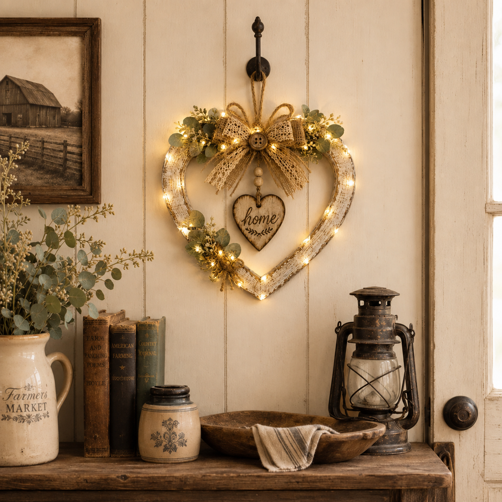 HearthGlow – Vintage Country Hanging Wall Decor