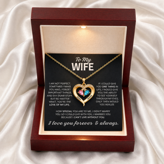 ForeverCharm – Custom Birthstone Keepsake Necklace