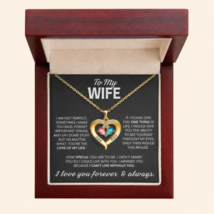 ForeverCharm – Custom Birthstone Keepsake Necklace