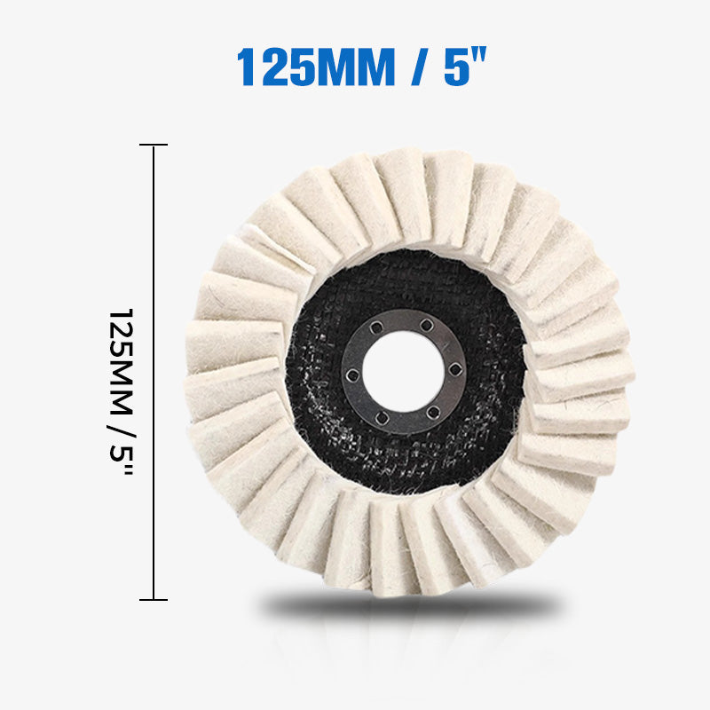 BuffMaster – High Performance Felt Flap Polisher Disc