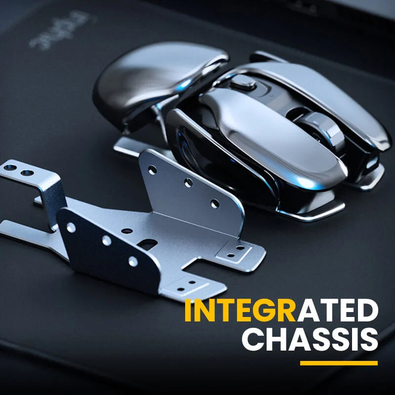 AeroClick – Wireless Ergonomic Metal Mouse