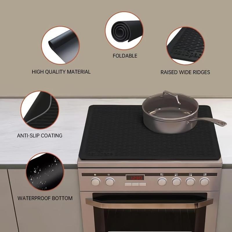 CookGuard – Silicone Stove Cover & Kitchen Set