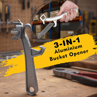 LidMaster – 3-In-1 Aluminium Bucket Opener