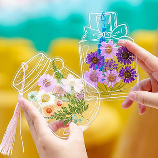 BloomMark - Elegant Design Glassware Shape Stickers