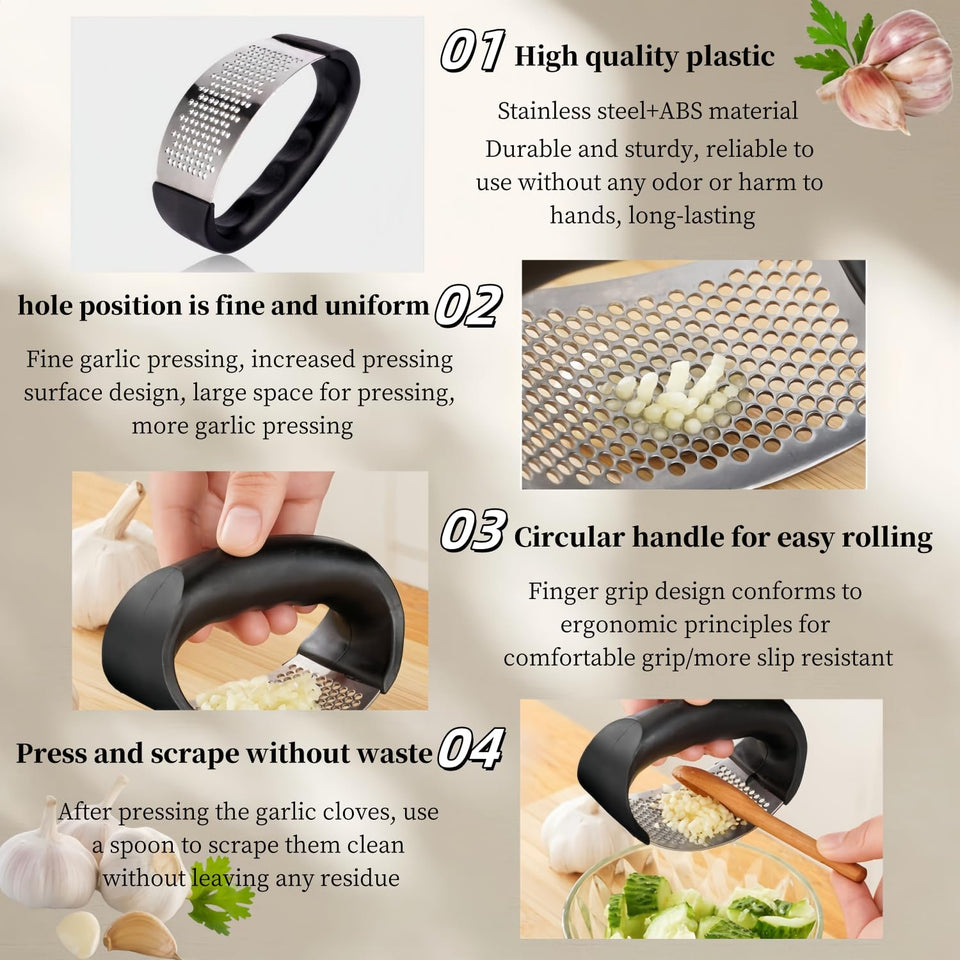 Garlic Press Rocker – Effortless Flavor at Your Fingertips