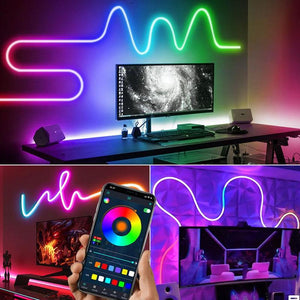 VividGlow - Customizable LED Light Strip via APP
