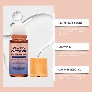 HydraHeal – Organic Roll On Castor Oil