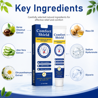 ComfortShield – Soothing Hemorrhoid Comfort Ointment
