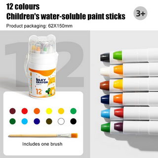 GripNColor – Easy Grip Jumbo Crayons for Little Hands