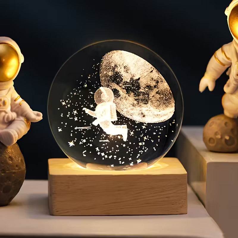 CelestiaGlow – Luminous Cosmic Sphere Decor