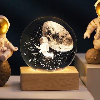 CelestiaGlow – Luminous Cosmic Sphere Decor