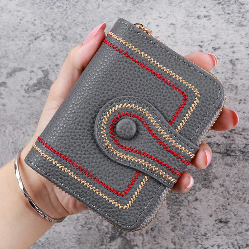 ThreadBloom – Embroidered Coin Purse
