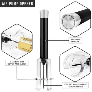 AirSpiral – Premium Air Pump Wine Bottle Set