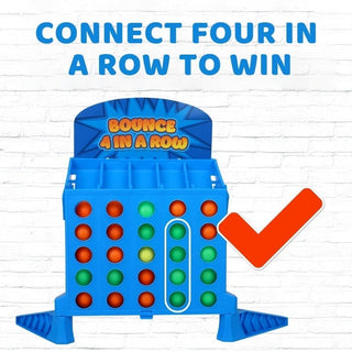 Bounce 4-in-a-Row: The Ultimate Skill-Based Family Challenge