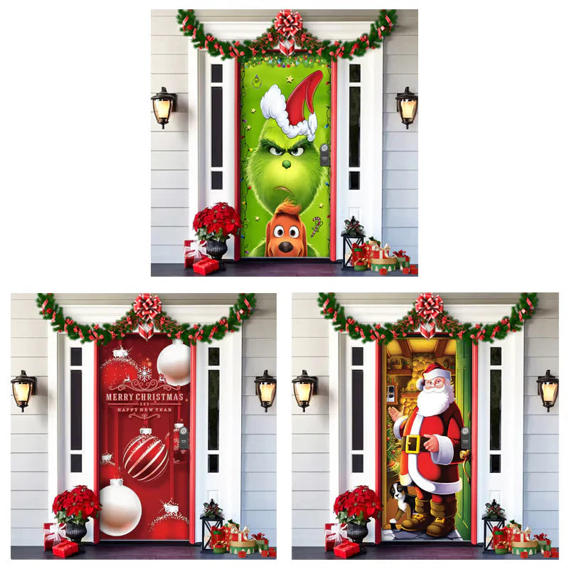 FestiveFront - Christmas Door Display