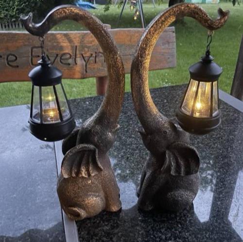TrunkLight - Elephant Solar Lamp