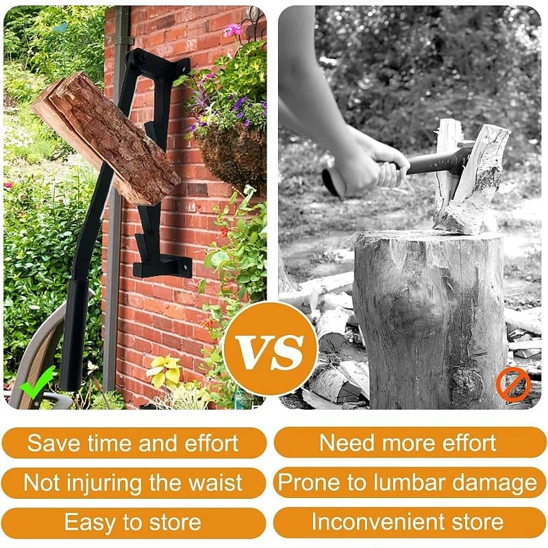 TimberMaster™ - Wall-Mounted Wood Splitter