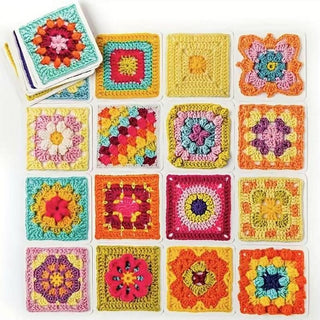 CrochetCards – Granny Square Pattern Deck