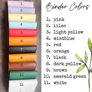 Budget Friendly  Binder Book 100 Envelopes marnetic