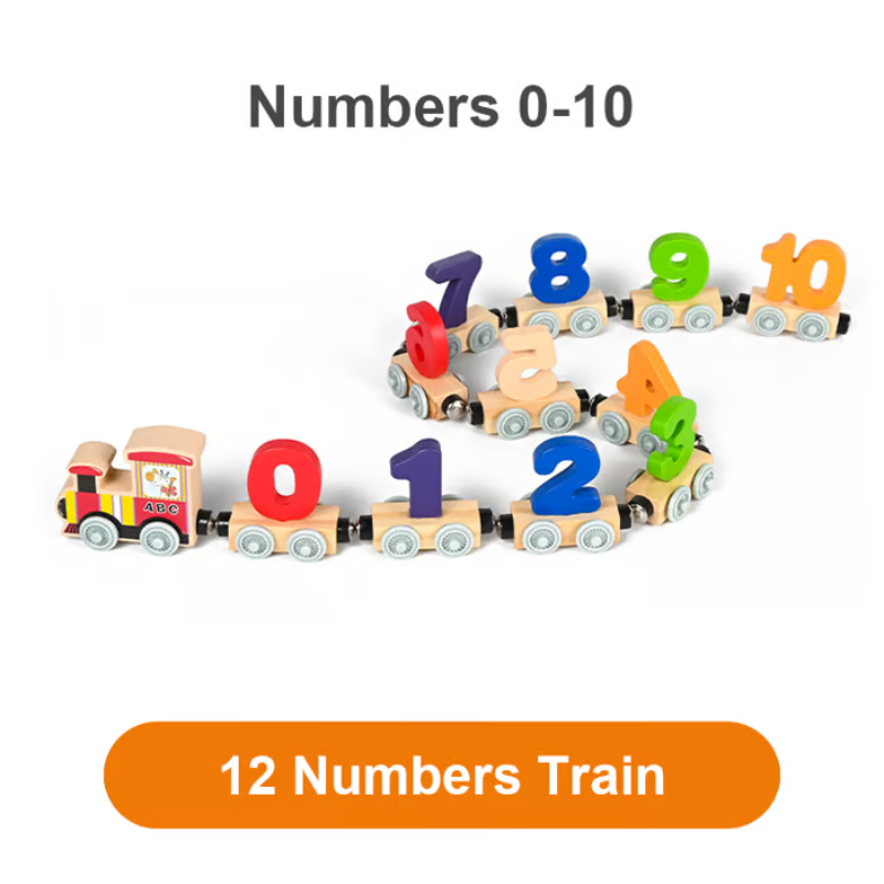 PlaySmart - Interactive Magnetic Learning Train Set