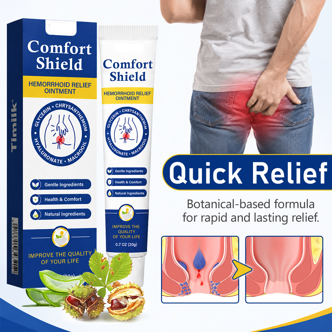 ComfortShield – Soothing Hemorrhoid Comfort Ointment