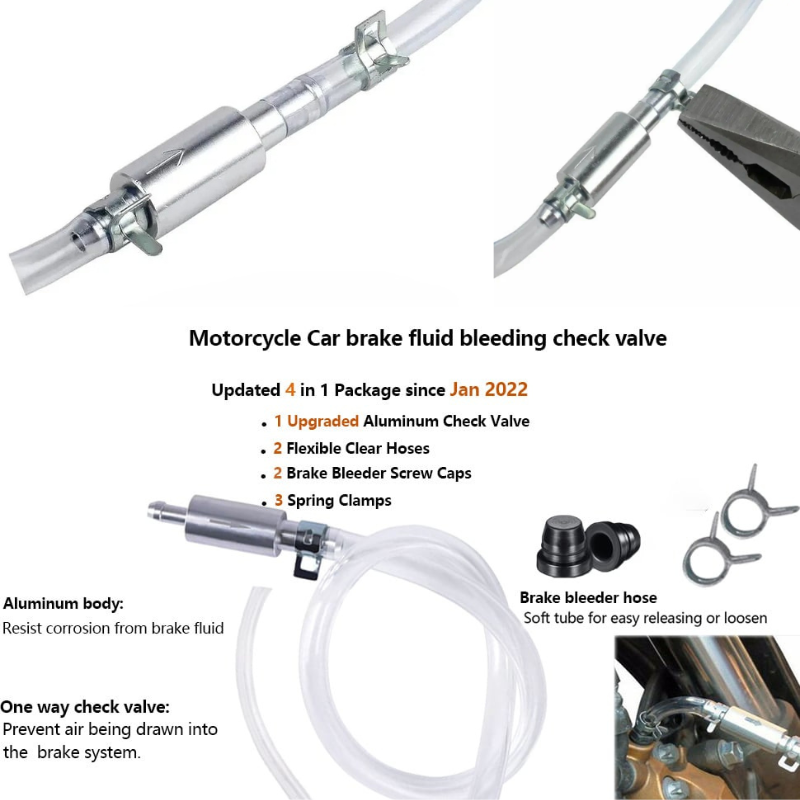 BleedPro | Hassle-Free Brake Hose Kit for Car & Motorcycle