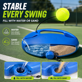 RallyCore – Solo Tennis Rebound Trainer Set