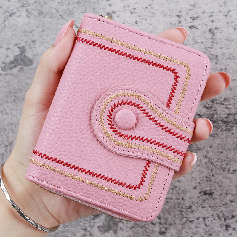 ThreadBloom – Embroidered Coin Purse
