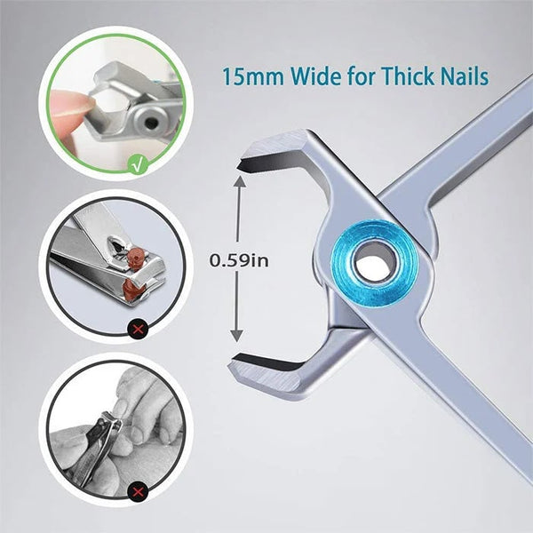 EdgeMaster – Professional Stainless Steel Nail Cutter