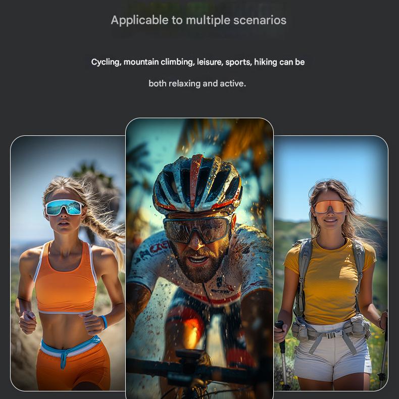 VeloVision – Polarized Performance  Sports Sunglasses