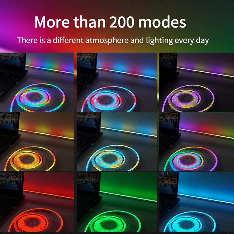 VividGlow - Customizable LED Light Strip via APP