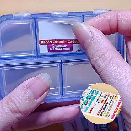 HealthPack – Customizable Travel Pill Storage Box