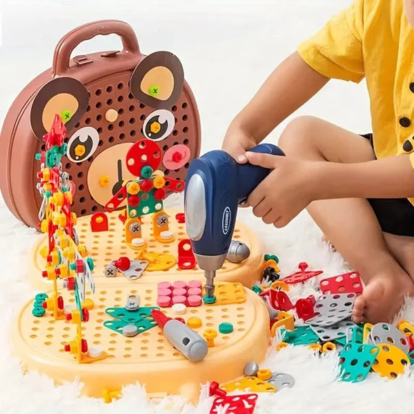 BuildNPlay – Kids Construction Game with Included Drill
