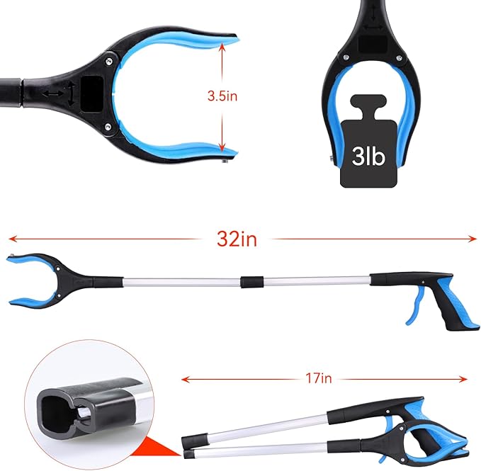 QuickSnag – Compact Grabber with Rotating Clip