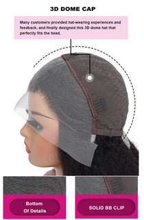 SilkRoot - Invisible Lace Kinky Curl Bob