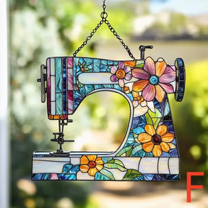 SewGleam – Vintage Sewing Machine Suncatcher